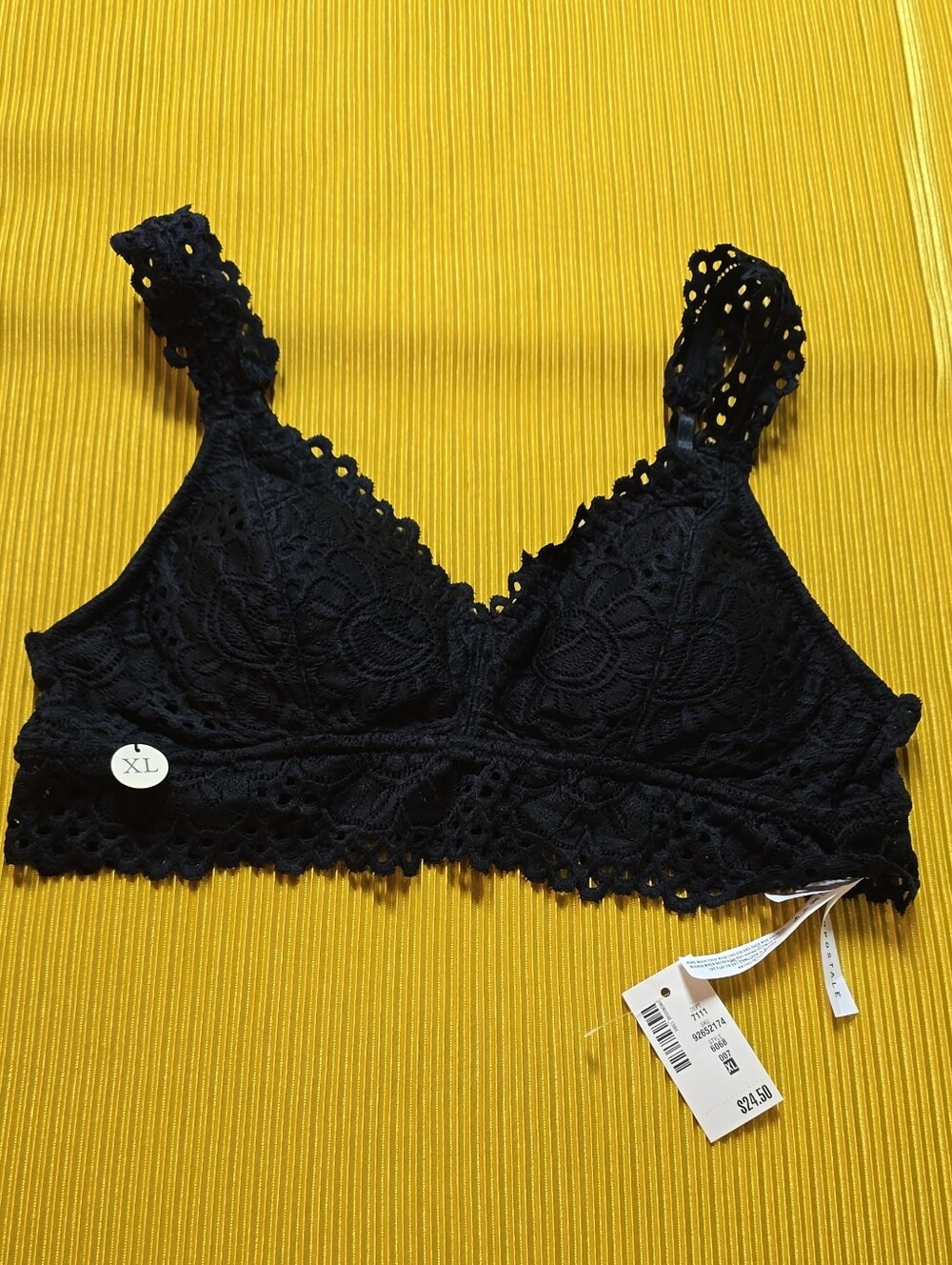 Aeropostale Black Lace Bralette